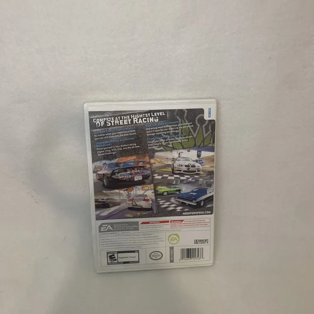 Need‎ for Speed: Pro Street (Nintendo Wii) Complete w/ Manual Tested Working